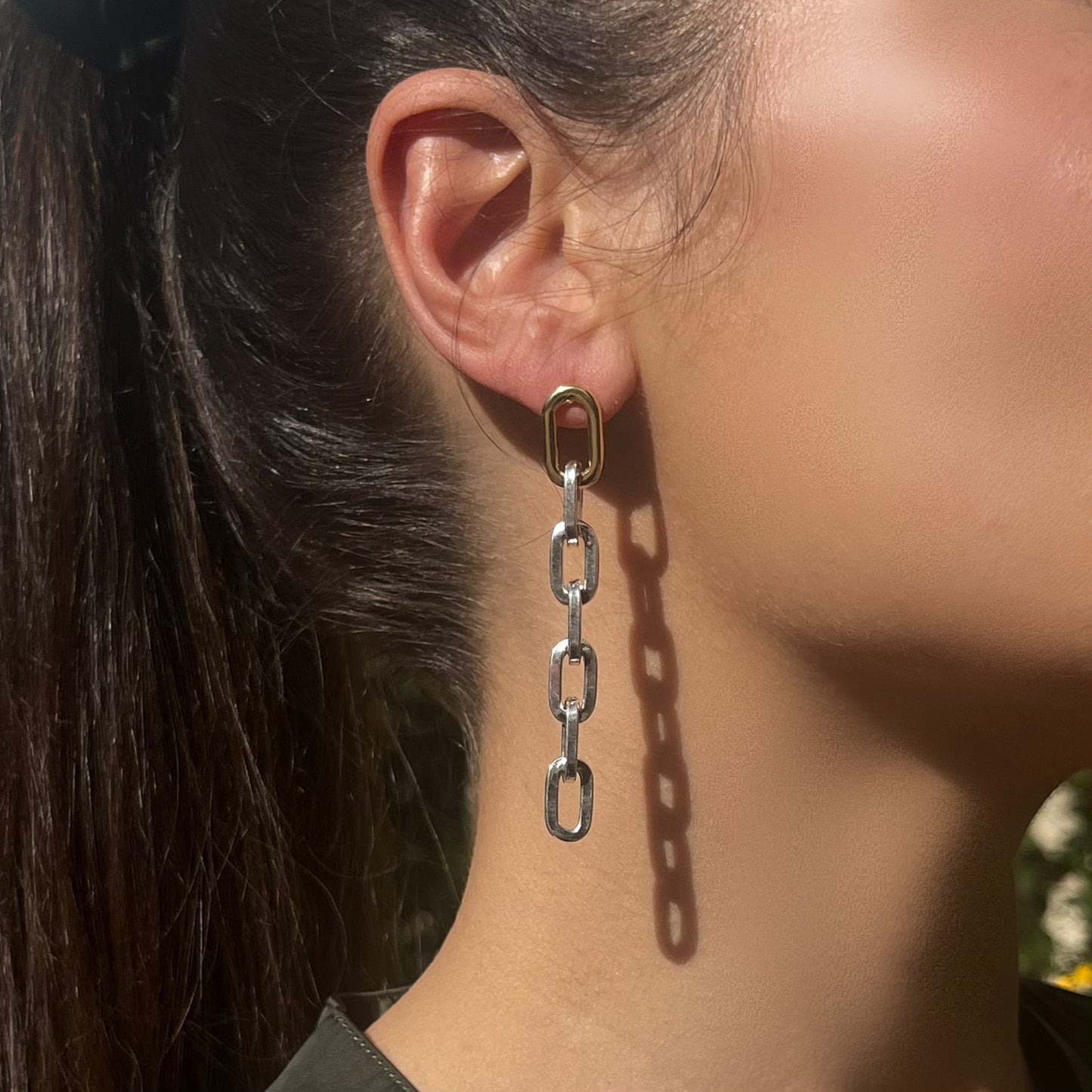 MANALI DESIGN-GERALDINE BREMER WEILL-BOUCLE D’OREILLE-PERCÉES-PENDANTES-MAILLON-ARGENT/OR-PLAQUÉ ARGENT/OR FIN-LAITON-TIGE HYPOALLERGÉNIQUE-ALLUMINIUM-BALIA