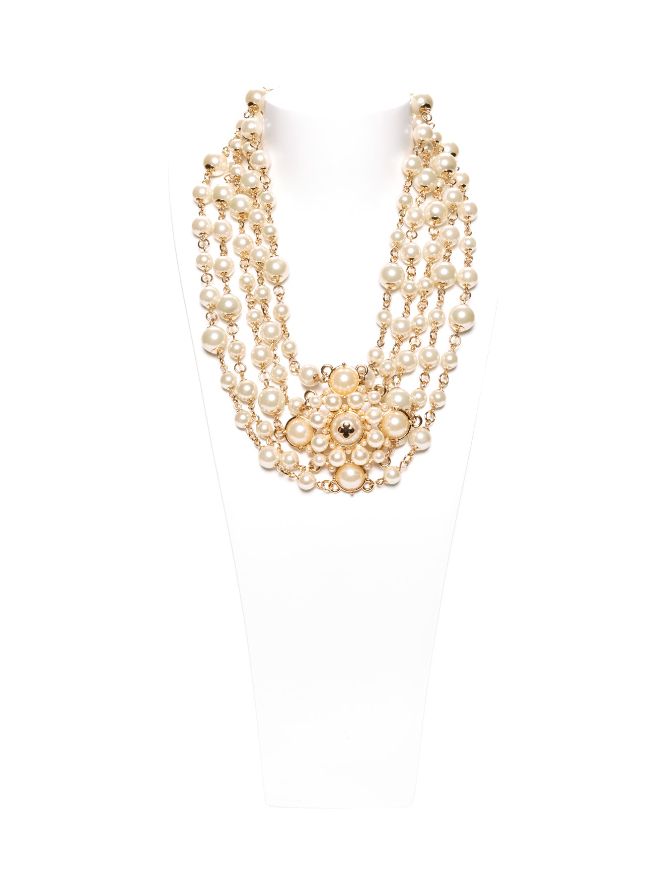 GERALDINE BREMER-WEILL - MANALI DESIGN - COLLIER - RAS DU COU - MEDAILLON - PERLES