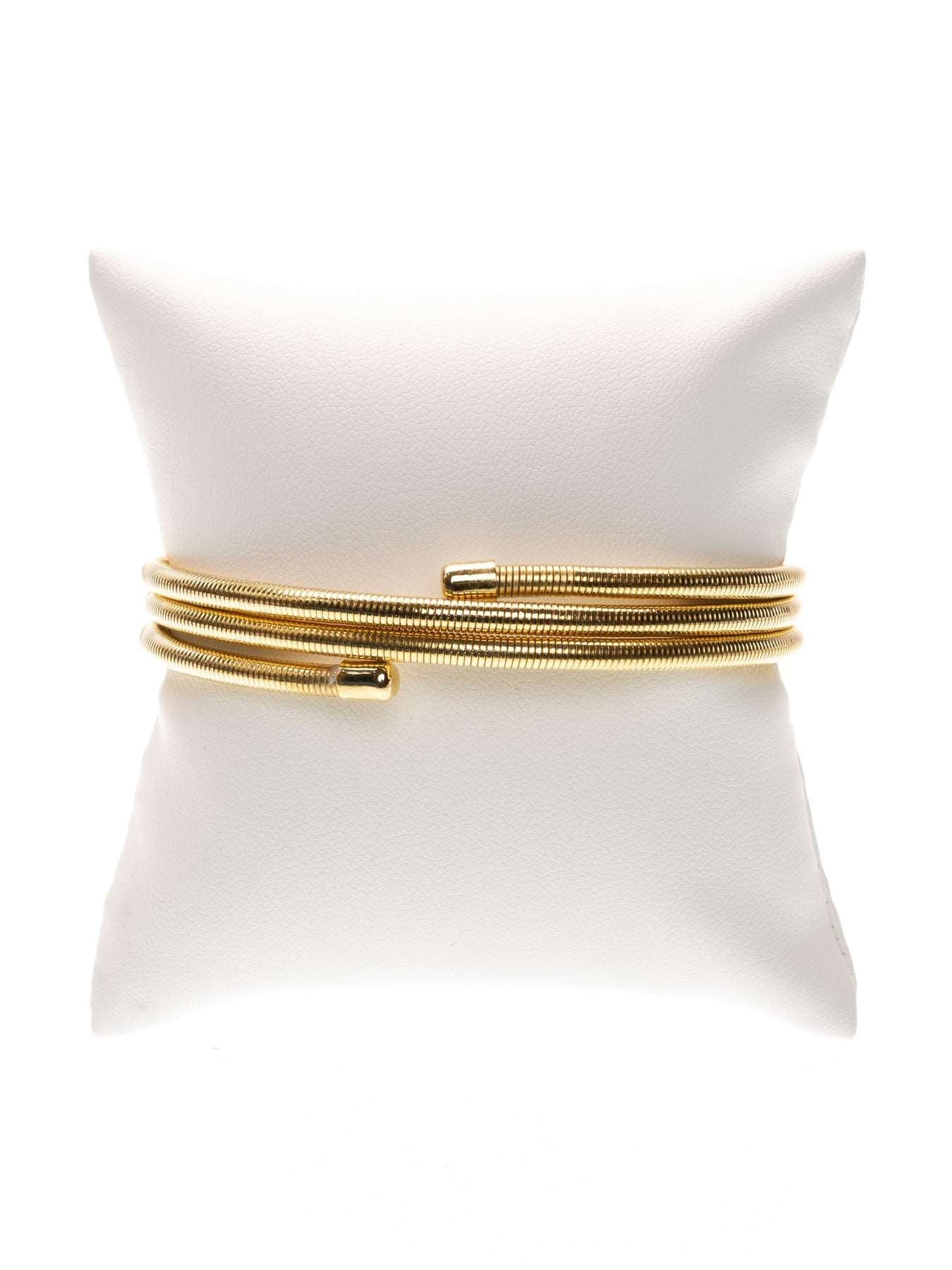 Géraldine Bremer-Weill - Manali Design - bracelet - autres - double - rang - serpent - plaqué or