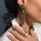 MANALIDESIGN-geraldinebremerweill-boucles d oreilles clip-cristal- VAHINA bronze