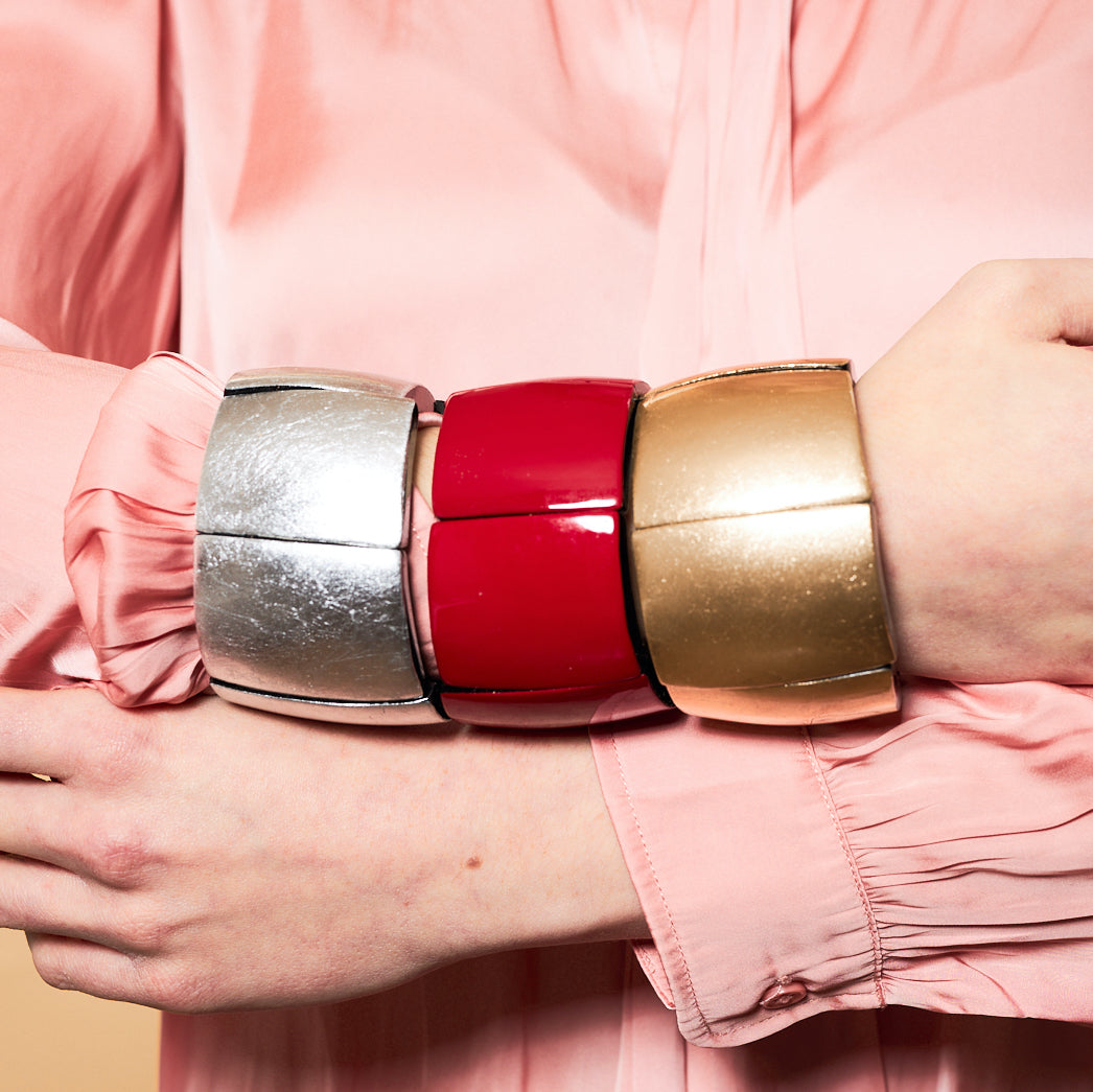 SHAÏLY-BSH1-MANALIDESIGN-GERALDINEBREMERWEILL-BRACELET-MANCHETTE-BOISLAQUE-ELASTIQUE-3 couleurs