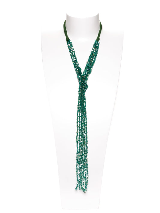 GERALDINE BREMER-WEILL - MANALI DESIGN - COLLIER - SAUTOIR - CRAVATE - CRISTAL -DAIM 